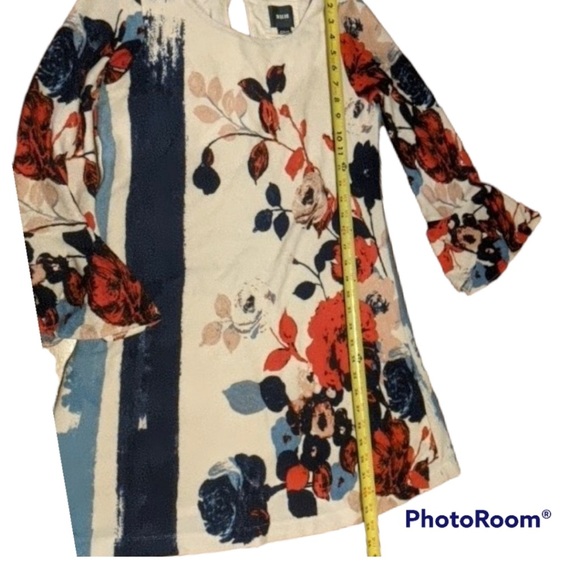 Anthropologie Maeve Anthousai Floral Bell Swing Dress - Picture 6 of 8